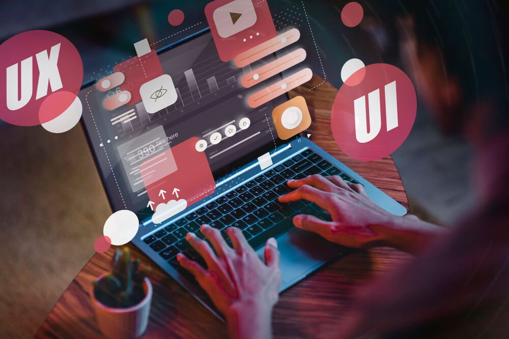 Spokojny i minimalistyczny projekt strony docelowej, charakteryzujący się czystym i dobrze zorganizowanym układem. Strona przedstawia centralną sekcję bohatera z uderzającym elementem wizualnym, takim jak eleganckie urządzenie lub abstrakcyjny kształt geometryczny, osadzony na miękkim, neutralnym tle. Układ wykorzystuje dużą ilość białej przestrzeni z jasno zdefiniowanymi sekcjami dla kluczowych elementów, takich jak nagłówek, podtekst i przyciski wezwania do działania. Ogólna atmosfera daje poczucie profesjonalizmu, prostoty i przyjaznej dla użytkownika intuicyjności, odzwierciedlając istotę skutecznego Landing Page.