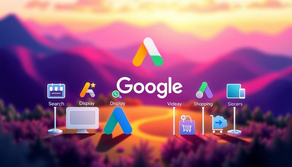 jakie są typy kampanii google ads