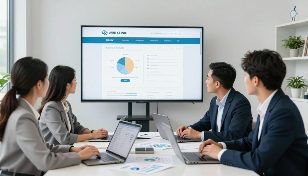 planowanie strony dla kliniki