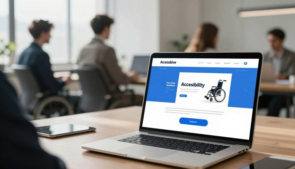 strony internetowe dla osób niepełnosprawnych